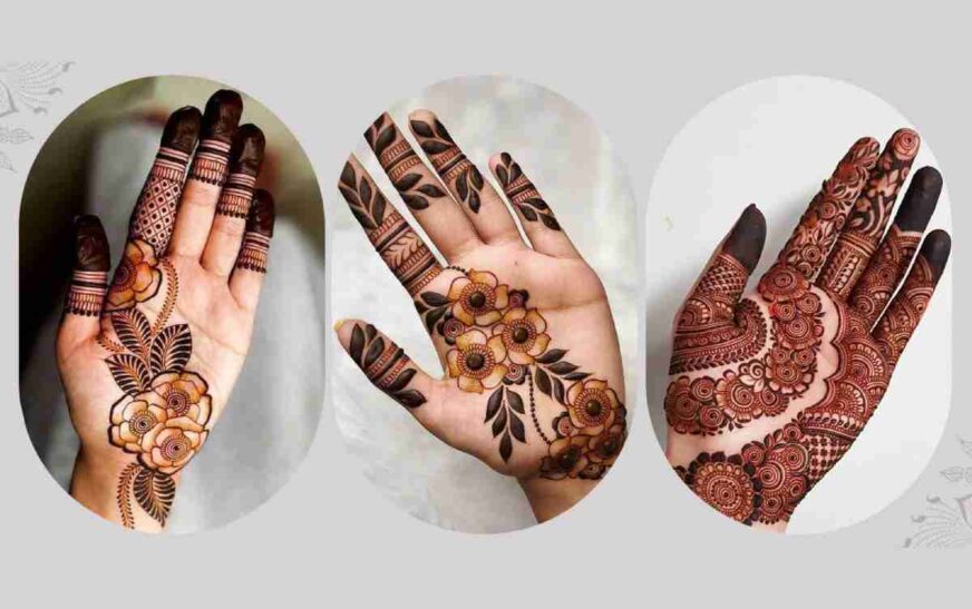 Arabic Instagram Royal Front Hand Mehndi Design