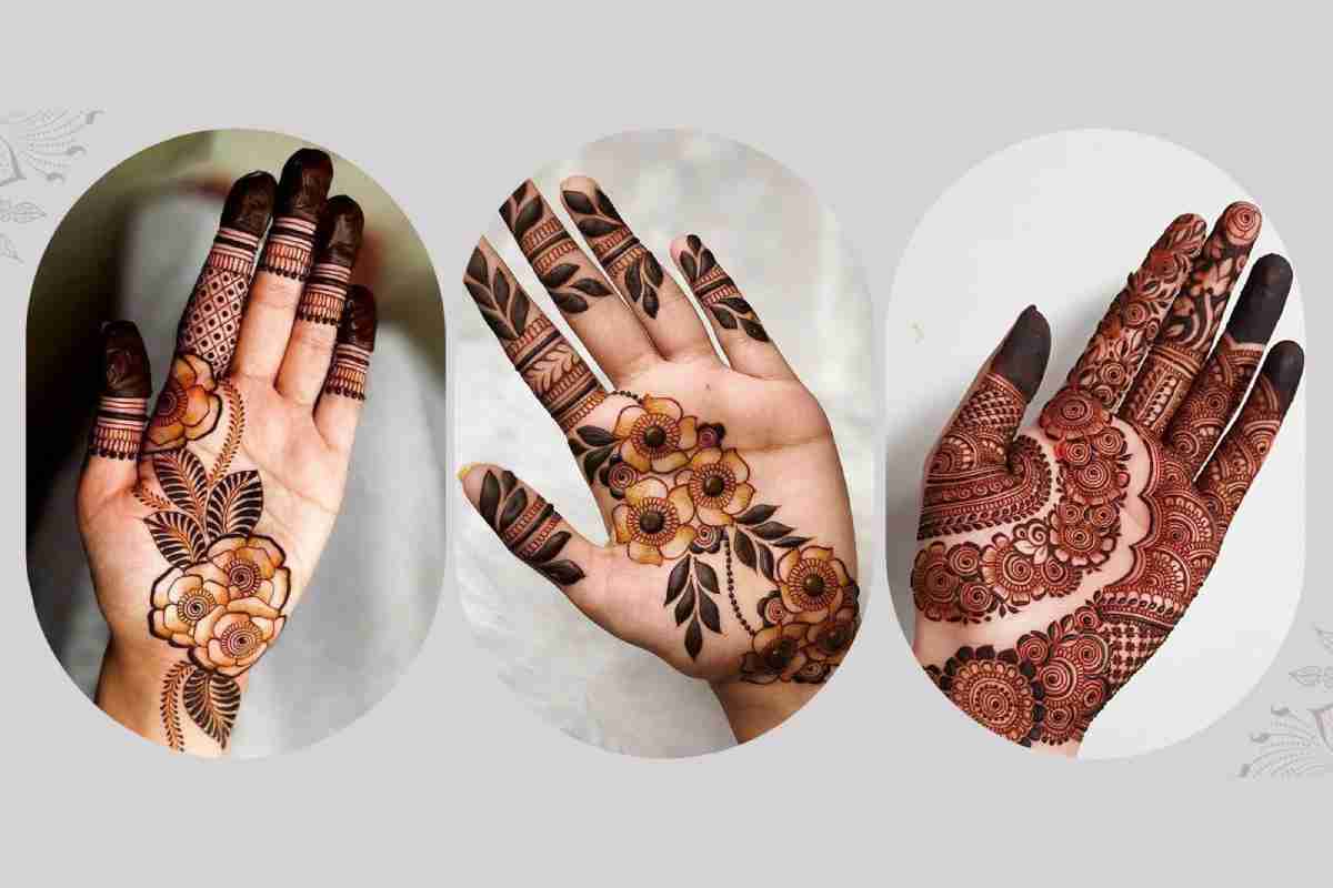 Arabic Instagram Royal Front Hand Mehndi Design